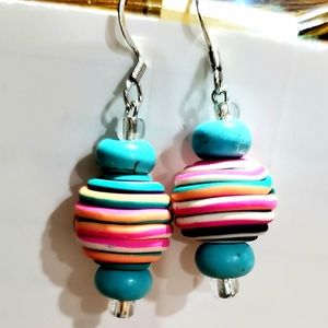 Pom Pom Handmade Earrings